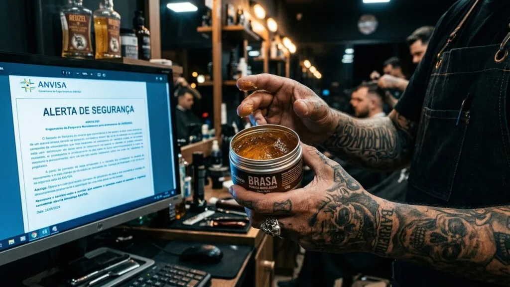 Anvisa alerta sobre pomadas de cabelo após casos de cegueira