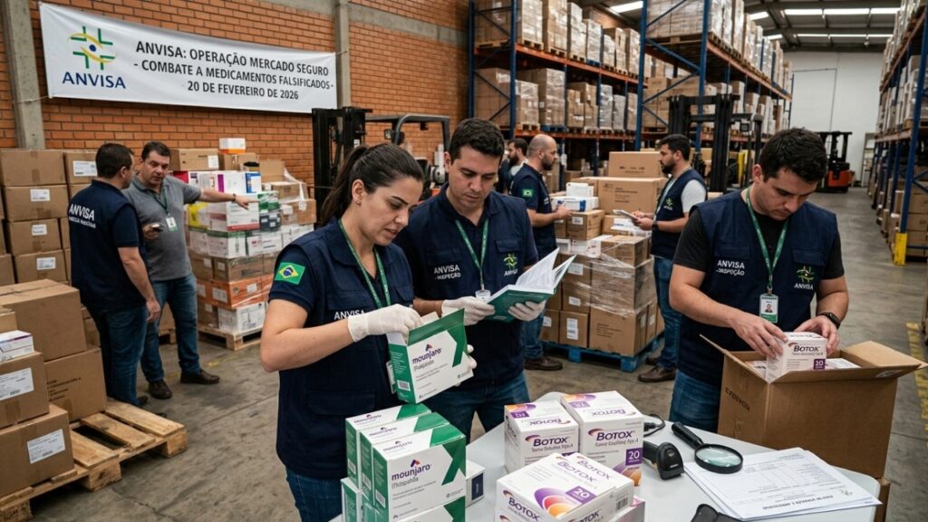 Anvisa apreende lotes falsos de Mounjaro e botox