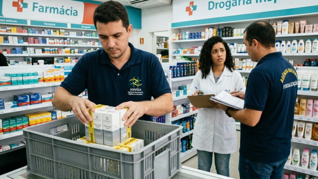 Anvisa apreende hidratante facial sem registro sanitário