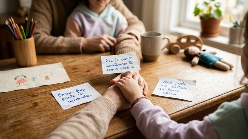 Psicologia revela frases que fortalecem confiança infantil